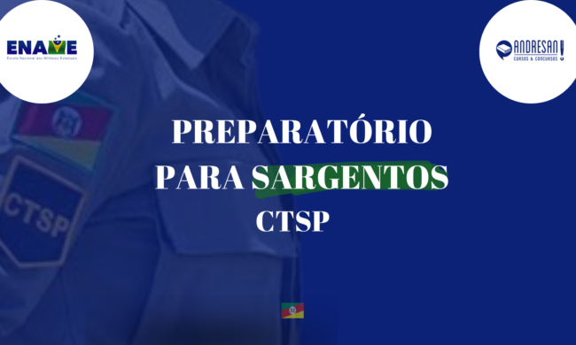 Curso Preparatório para Sargentos CTSP